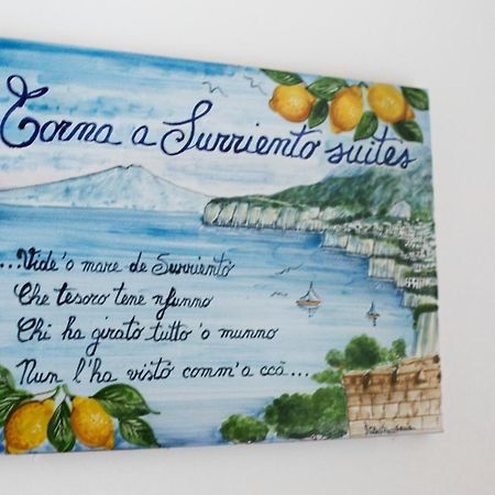 Torna a Surriento Suites Sorrento Esterno foto
